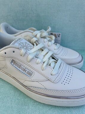 Reebok Club Tennis- White Leather Low-Top